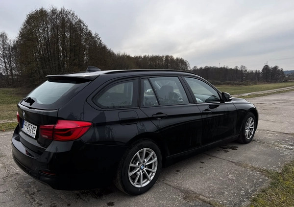 BMW Seria 3 cena 73900 przebieg: 77548, rok produkcji 2018 z Poznań małe 67